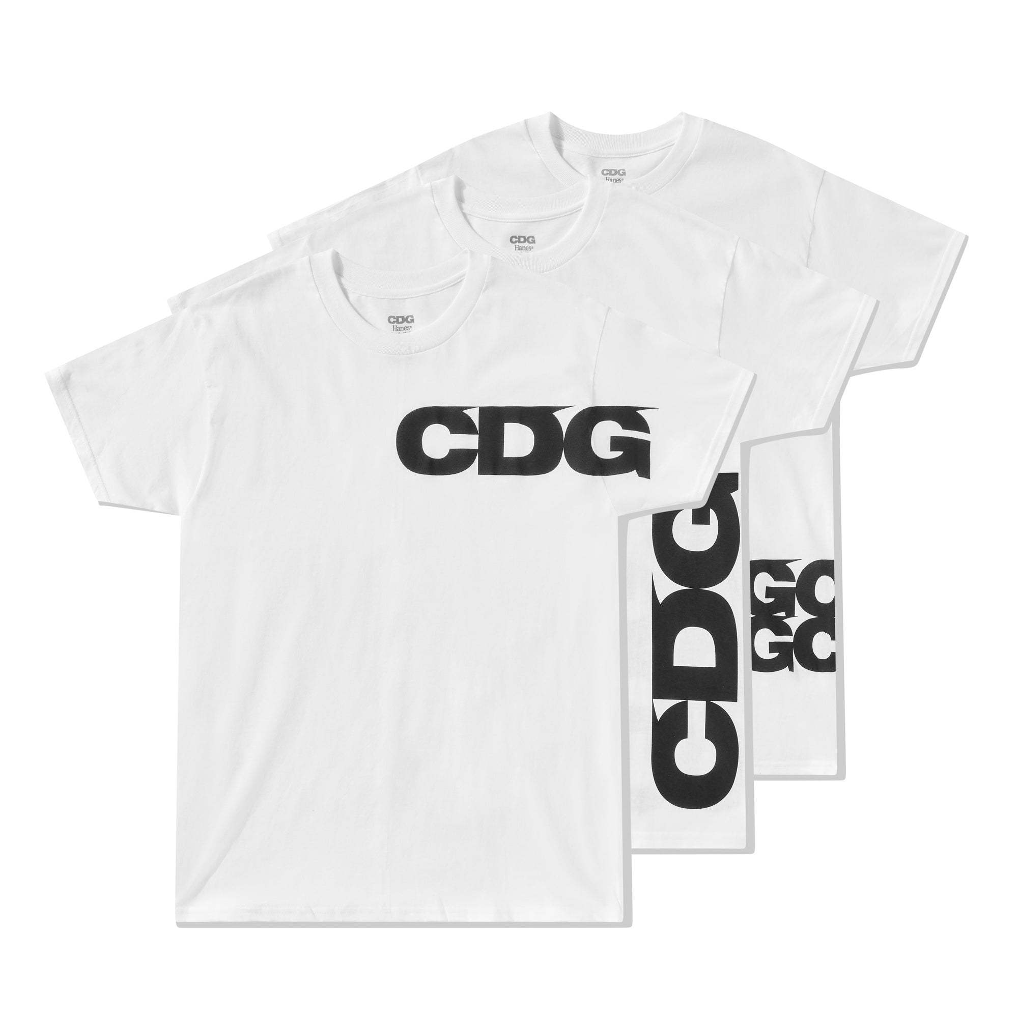 CDG Hanes 3-PackＴシャツ セット