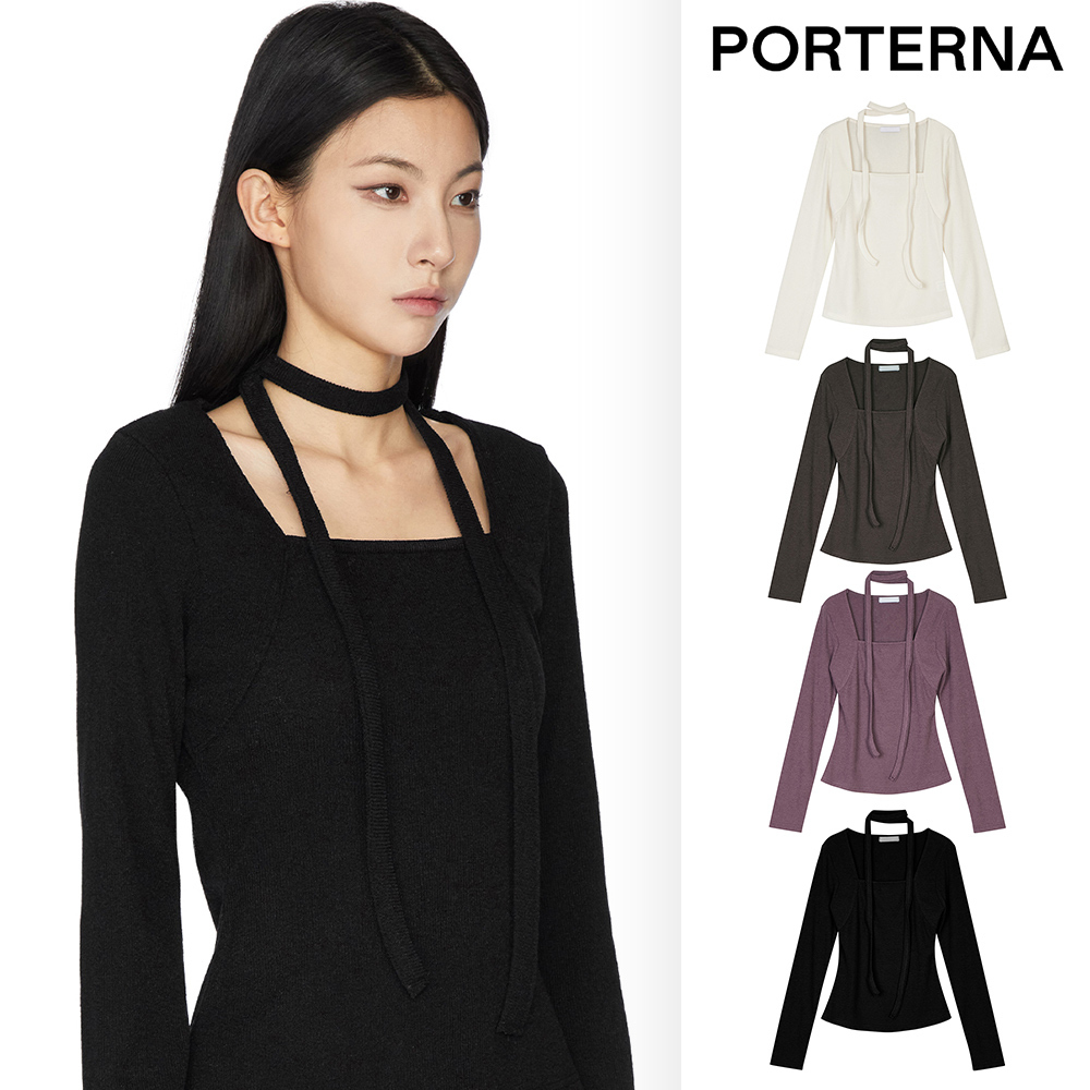 【PORTERNA】Lua Strap T-Shirt