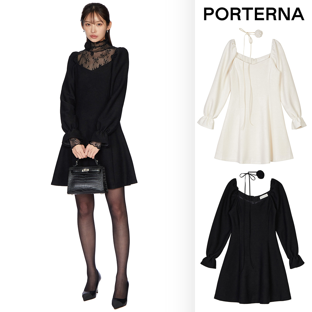 【PORTERNA】Rose Set Short One Piece