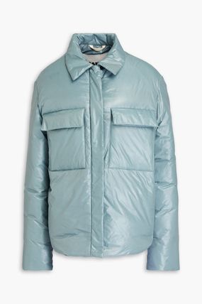 ダウンジャケット・コート Jil Sander Biscuit nylon dona jacket (J40AF0161J70007 218) Jil_Sander_Recycled_Shiny_Ligh