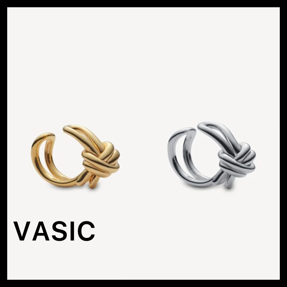 VASIC ヴァジック 国内買付 Knot Ear Cuff イヤーカフ