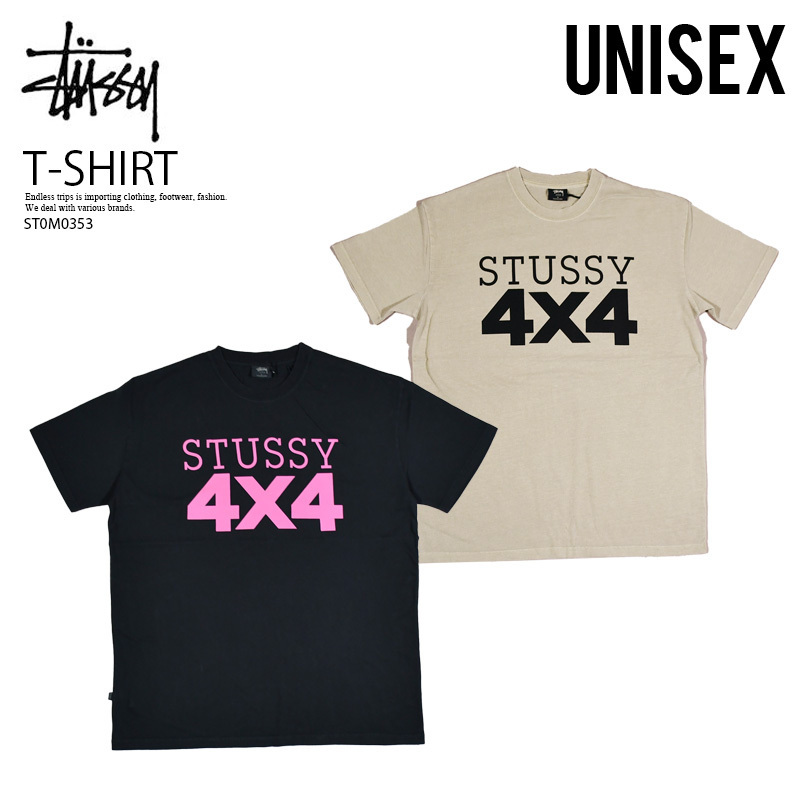 即納★希少! 大人気★STUSSY★4X4 T-SHIRT★ST0M0353