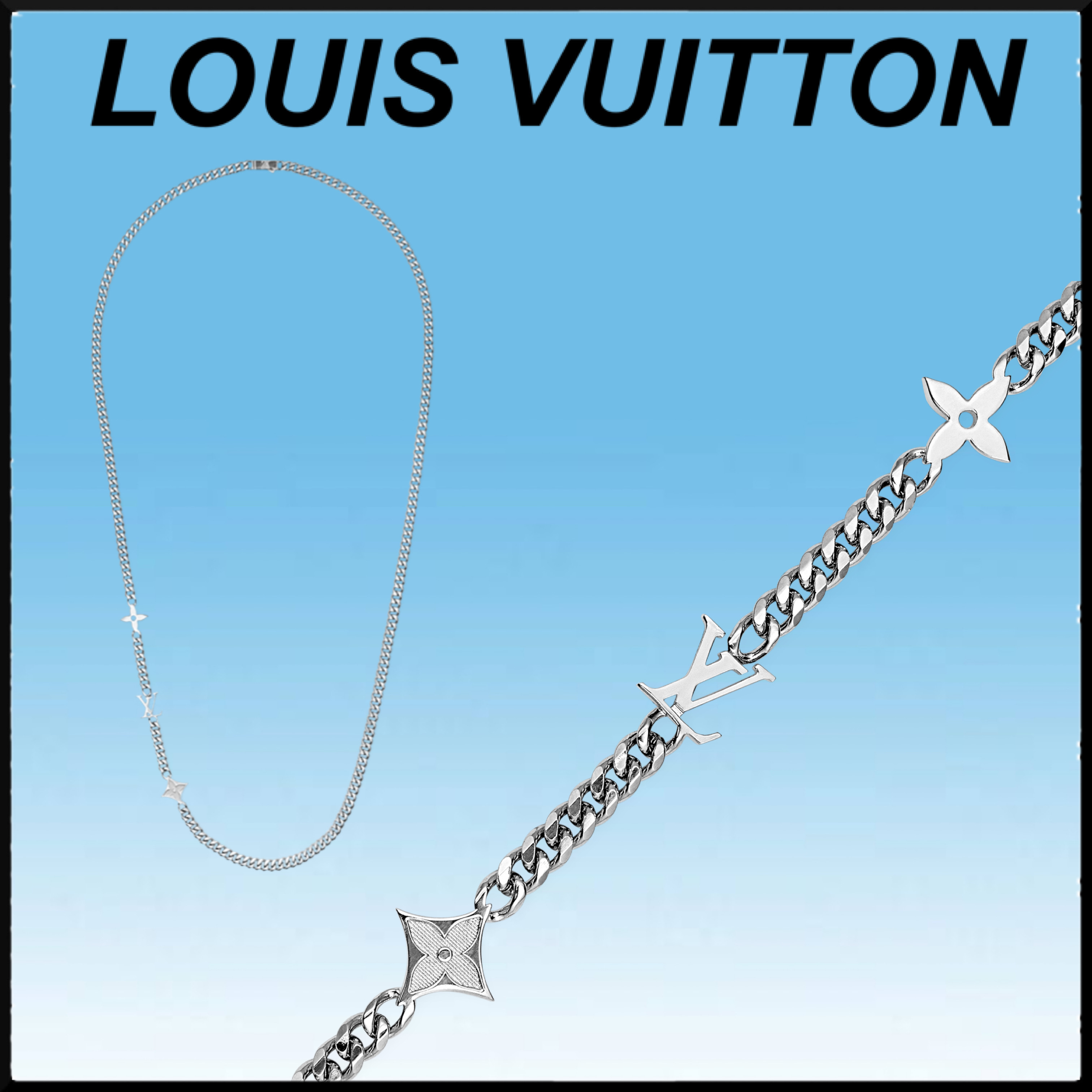 プレゼントに最適★Louis Vuitton ネックレス・モノグラム ロウ
