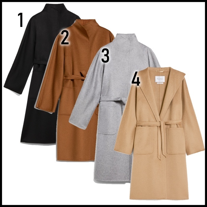 MAXMARA ピュア カシミヤ ダブルフェイス コート LILIA