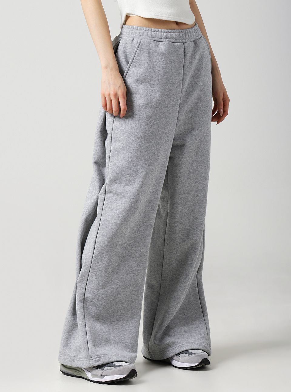 パンツ AVANDRESS AV Snap Wide Pants BLACK AVANDRESS☆韓国☆人気☆男女兼用☆AV Snap Wide Pants 2色