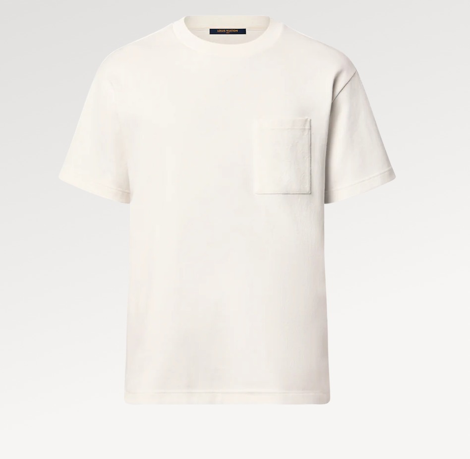Louis Vuitton☆ピケコットンTシャツ_ミルクホワイト