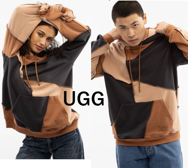 【メンズ・カジュアル】UGG Gender Raini Piecework フーディ