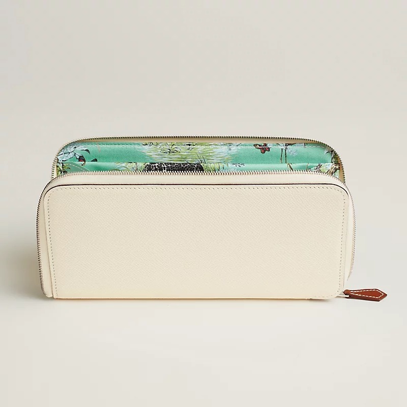 他色も◎】HERMES (エルメス) □ シルクイン クラシック 財布
