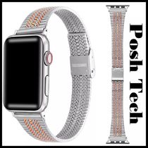 Posh Tech★ローズゴールドのツートーンカラーApple Watchバンド