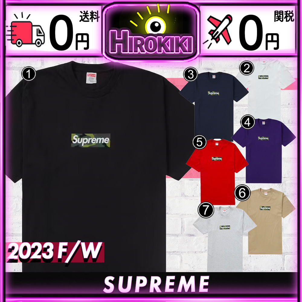 【本物保証 /関税・送料無料】Supreme Box Logo Tee