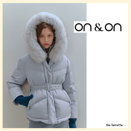 【on&on】韓国発！ Trench Long Goose Down  全２色 Amazon.com: HIONJIN Women's Winter Goose Down Jacket Short