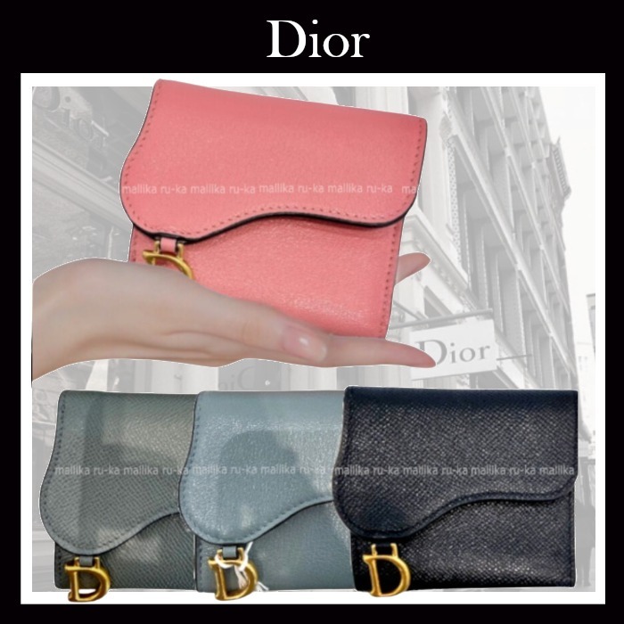 国内発【Dior】SADDLE ロータスウォレット