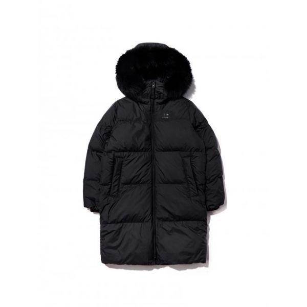 EIDER AURORA β ロング ダウン ジャケット_Black