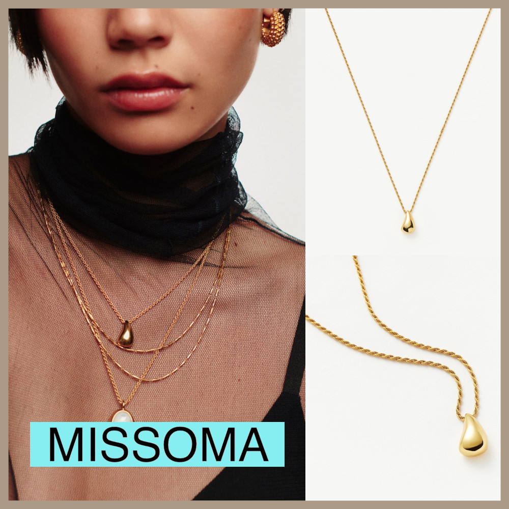 ★MISSOMA★ SAVI SCULPTURAL ドロップレット ネックレス