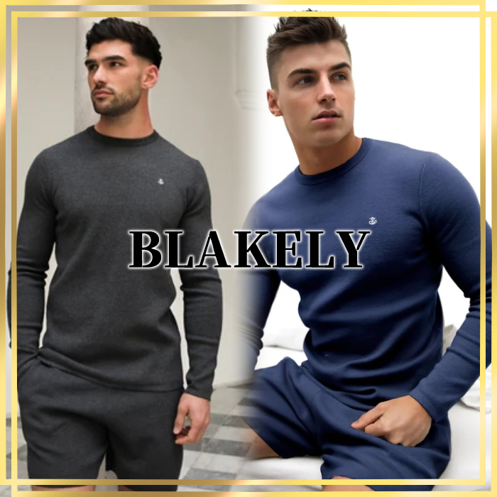 日本未入荷/関税込☆BLAKELY☆ニット 長袖 Tシャツ☆