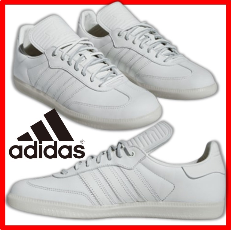 ★人気★PHARRELL WILLIAMS X ADIDAS SAMBA HUMANRACE★WHITE
