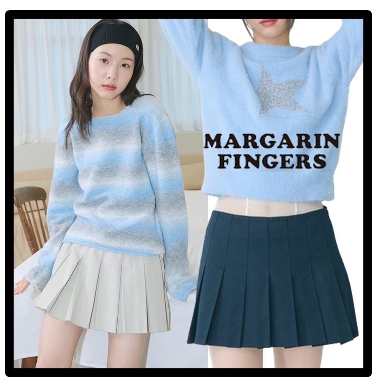 ★送料・関税込★Margarin Fingers★LOW - RISE PLEATS SKORTS★