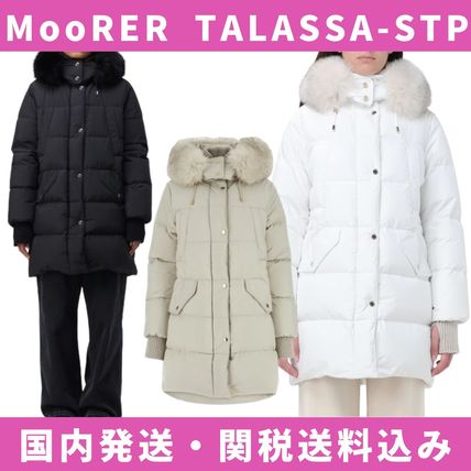 MOORER Down Jackets Wool Cashmere Long Down Jackets