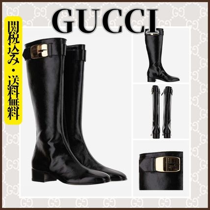 カジュアルスタイル GUCCI(グッチ) ロングブーツ(レディース) - 海外