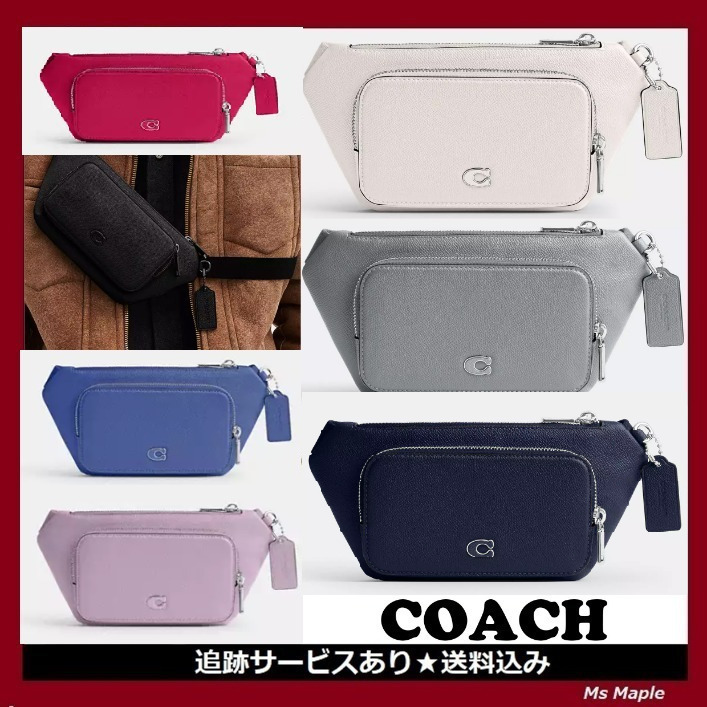 キャンバス生地【COACH】ベルトバッグ