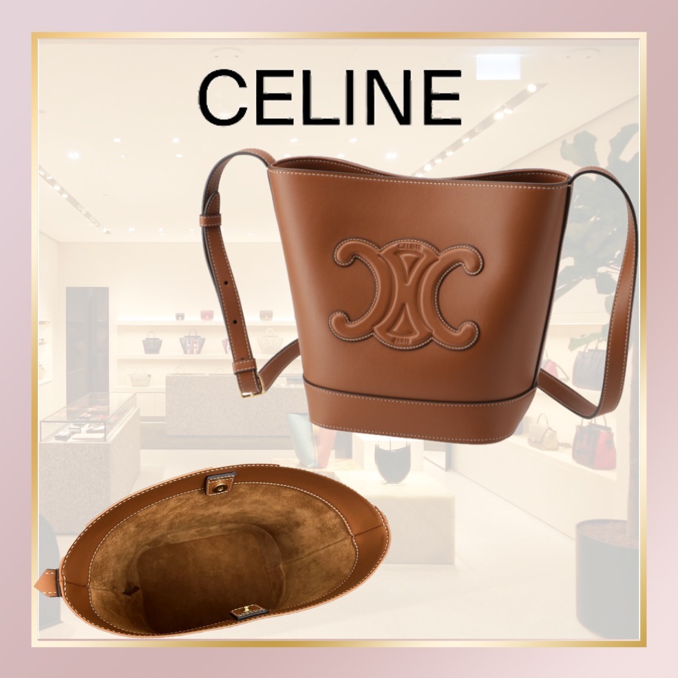 【CELINE】スモール バケット キュイル トリオンフ モノグラム
