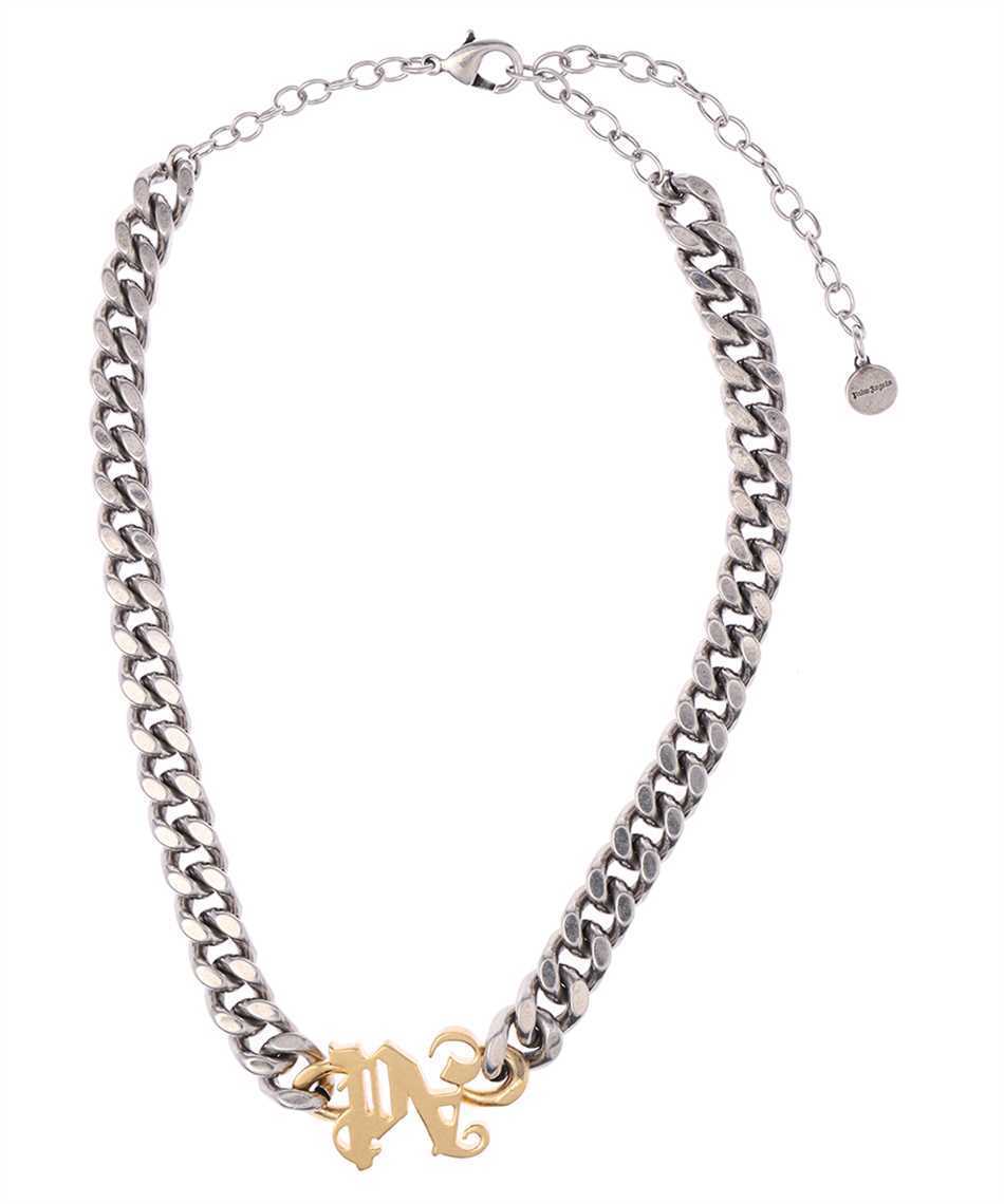 ネックレス・チョーカー Palm Angels PMOB017F23MAT001 PA MONOGRAM CHAIN Necklace