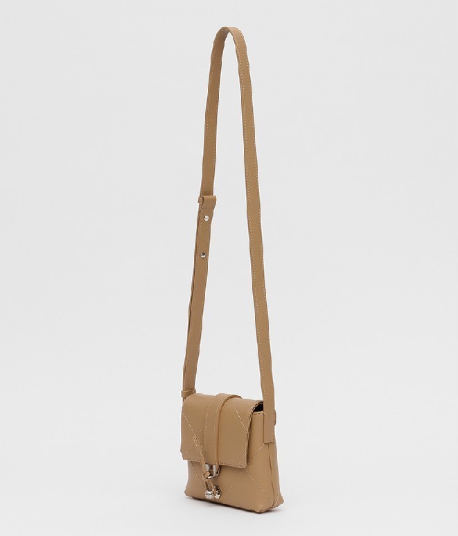 ABONNE [配送/関税込み] MIGNON QUILTING BAG LIGHT BEIGE