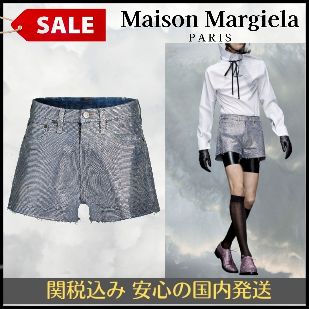 VIP SALE【Maison Margiela】ラインストーンショーツ 要在庫確認