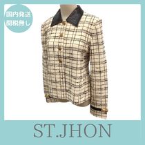 St. John(セントジョン) ジャケット 【国内発送】ST.Jhon セントジョン ステンカラージャケット