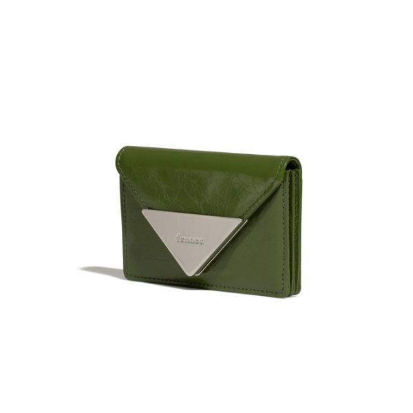 財布・小物その他 FENNEC CRINKLE TRIANGLE ACCORDION POCKET OLIVE