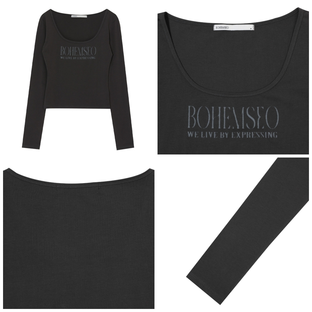 BOHEMIAN SEOUL]◇韓国大人気◇PALE PRINETED LONG SLEEVE
