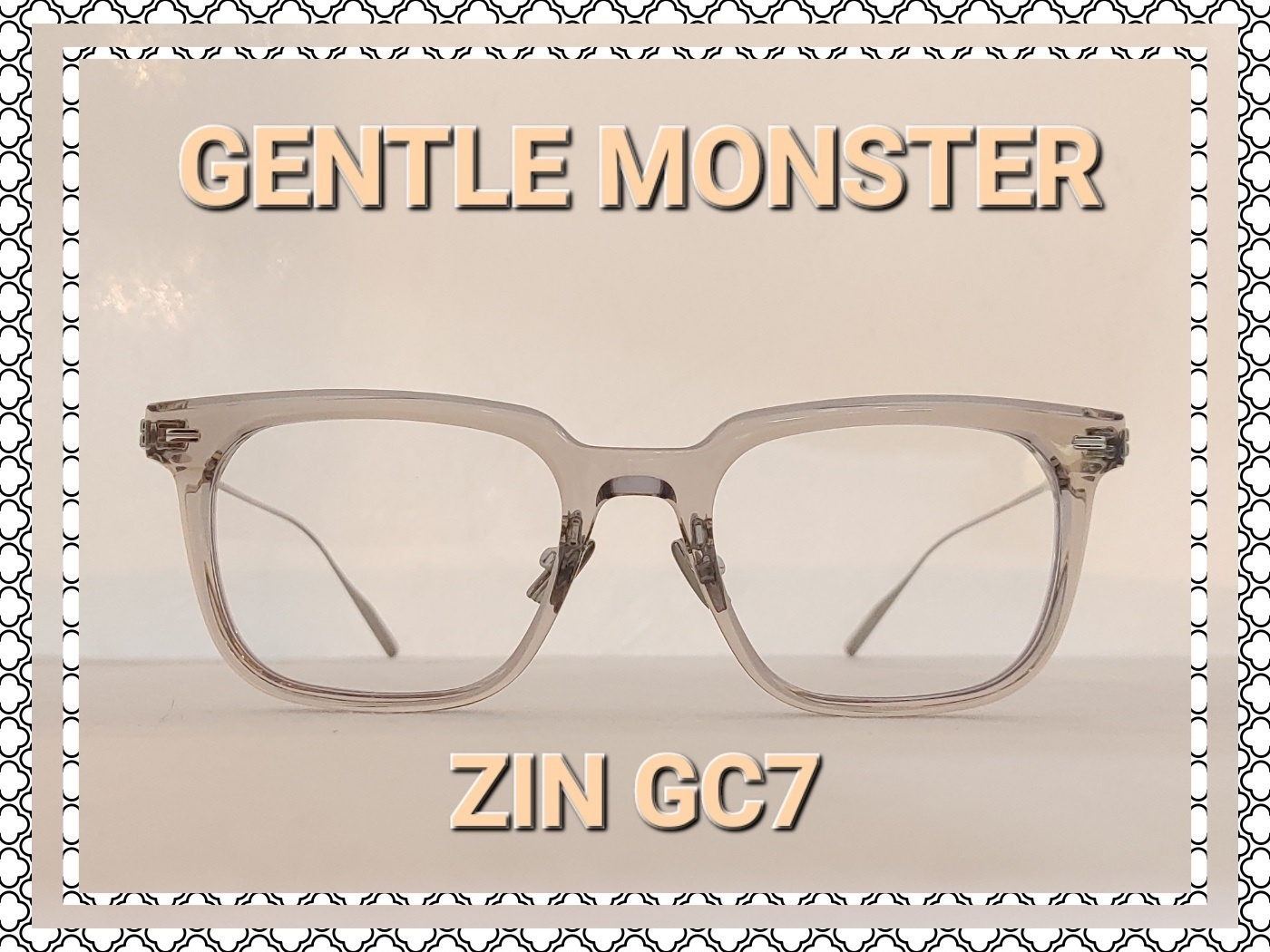 GENTLE MONSTER】☆24年新製品 ZIN GC7☆ (Gentle Monster