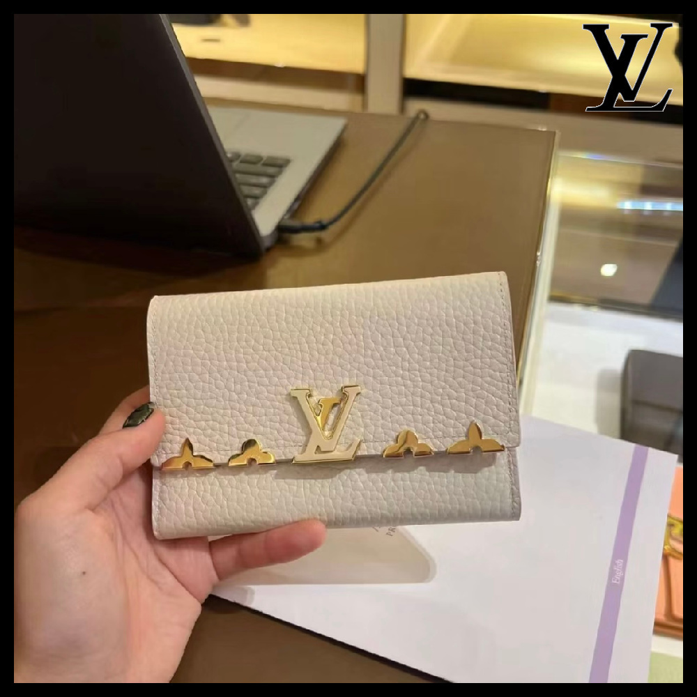 【上品でコンパクト♪】Louis Vuitton★折りたたみ財布