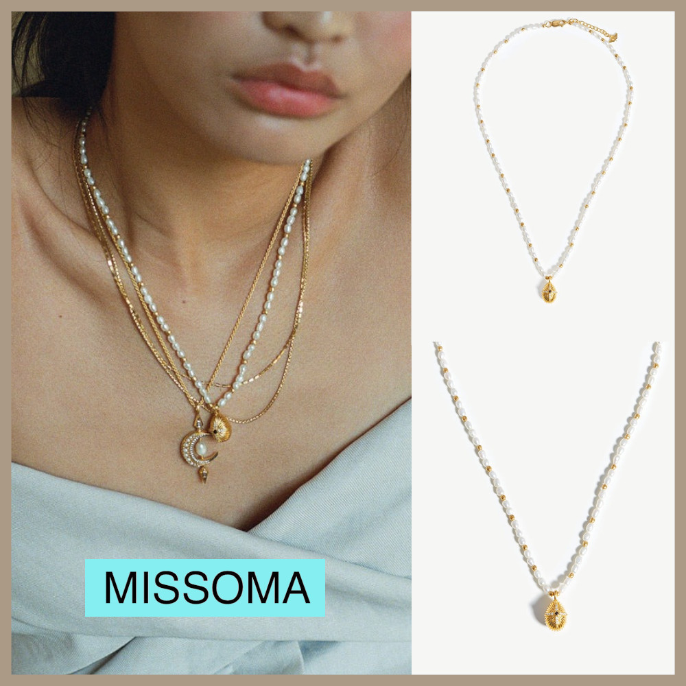 ★MISSOMA★ ハリス リード スター クロス パール ネックレス