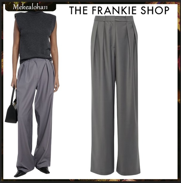 FRANKIE SHOP☆リプリー ハイライズ ストレート パンツ