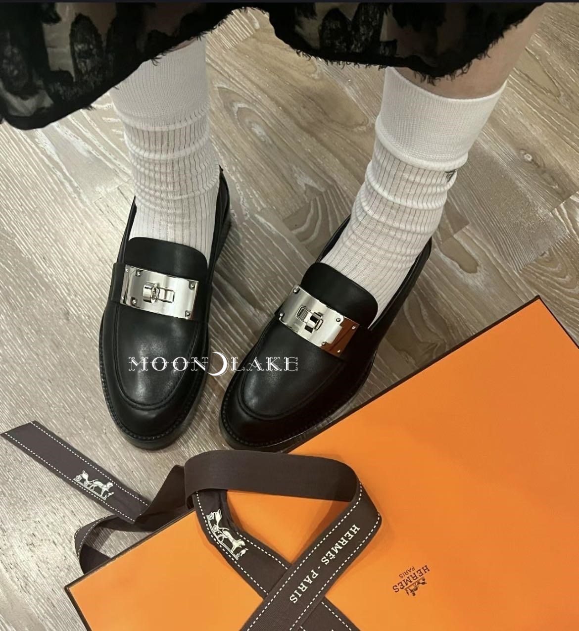 《24SS★》HERMES モカシン ローファー ケリー 大人気