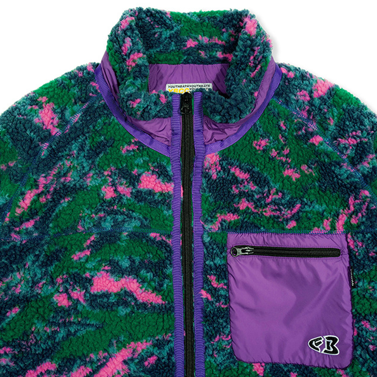 ☆YOUTHBATH☆Color fleece jumper_green☆正規品/韓国直送料込