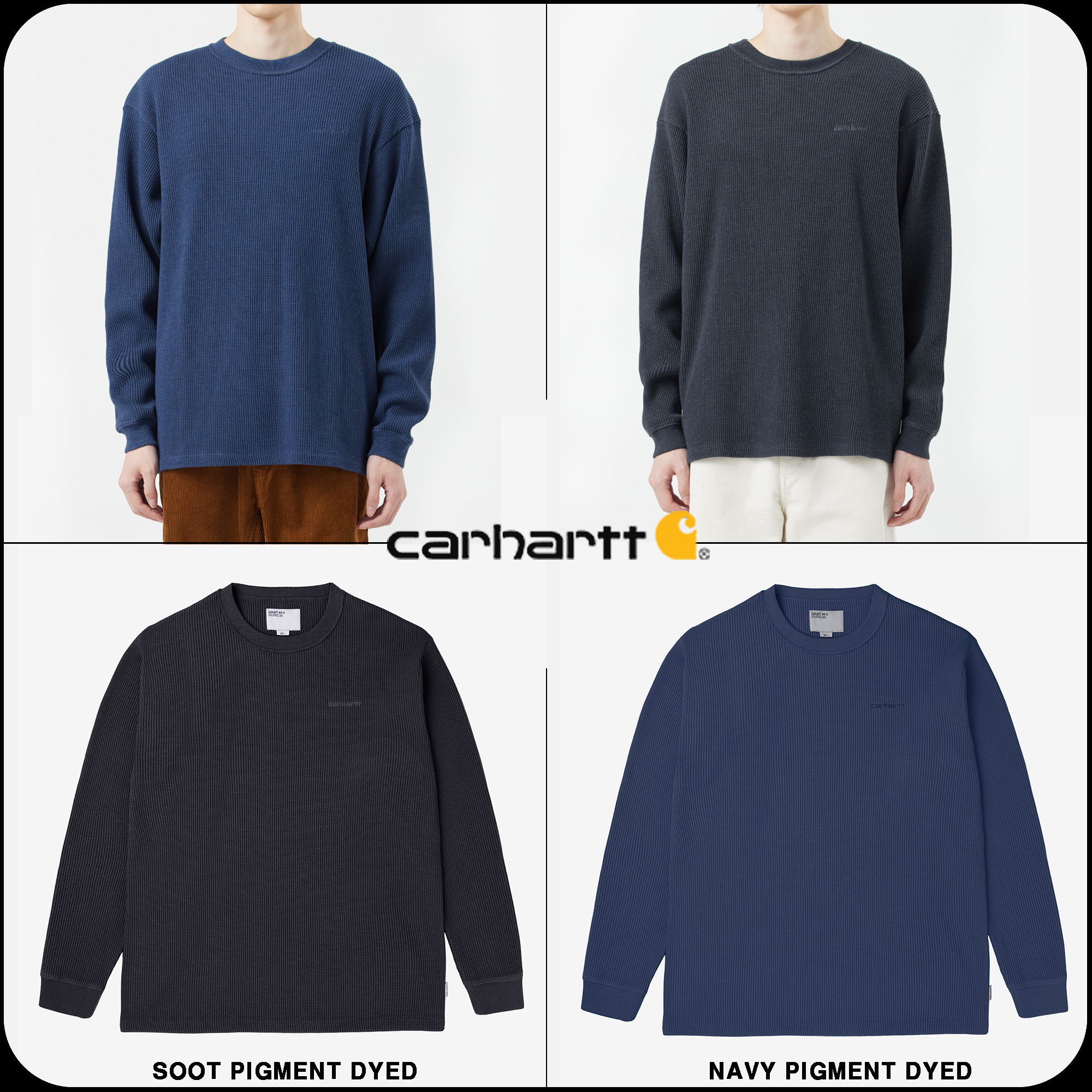 [CARHARTT]★L/S RAINER WAFFLE T-SHIRT