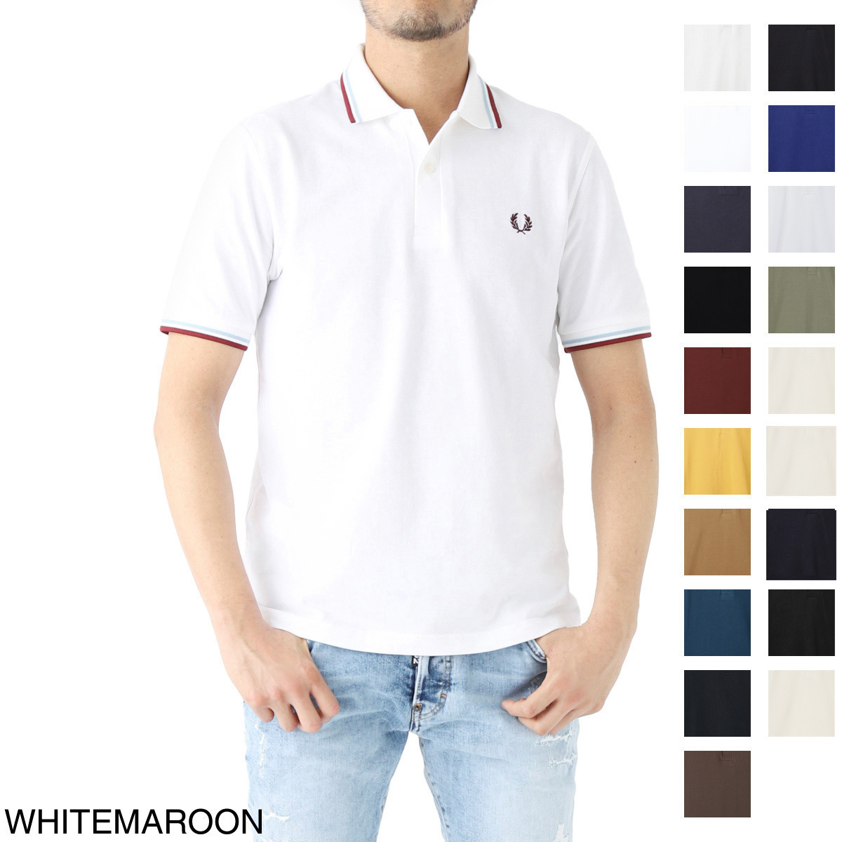 FRED PERRY ポロシャツ fred-m12