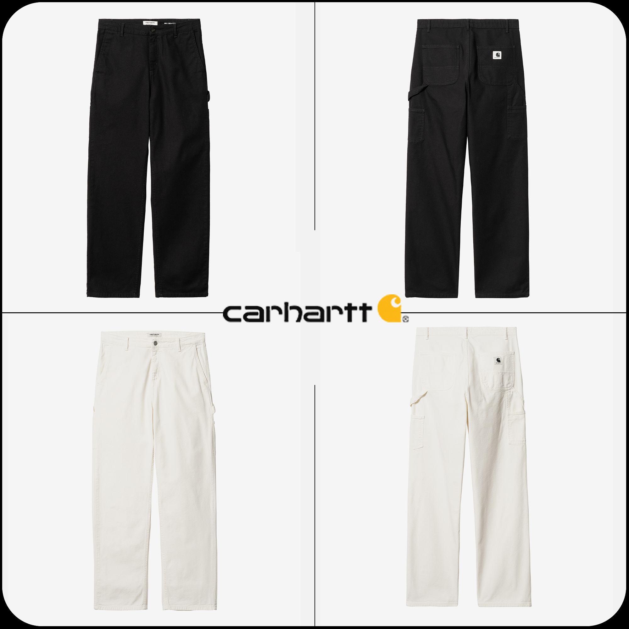 [CARHARTT]★W PIERCE PANT STRAIGHT HUDSON