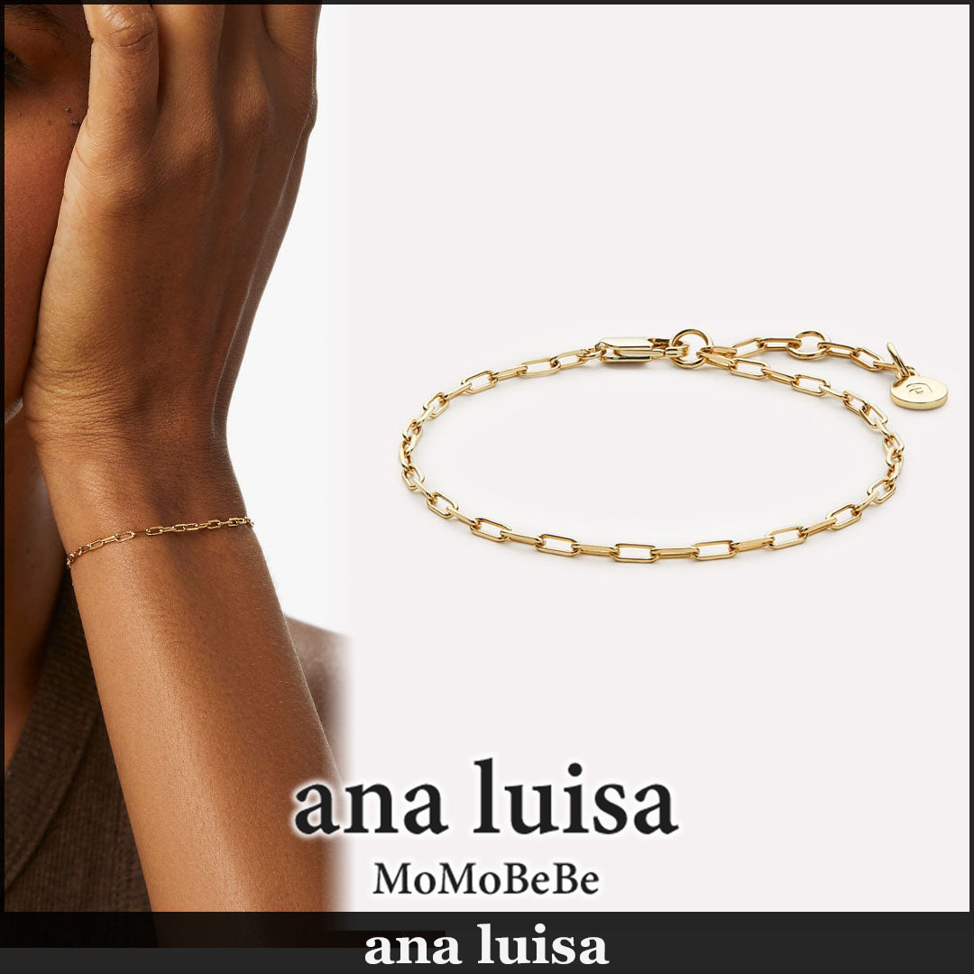 【国内発送・関税込】ana luisa スリムチェーンブレスレット