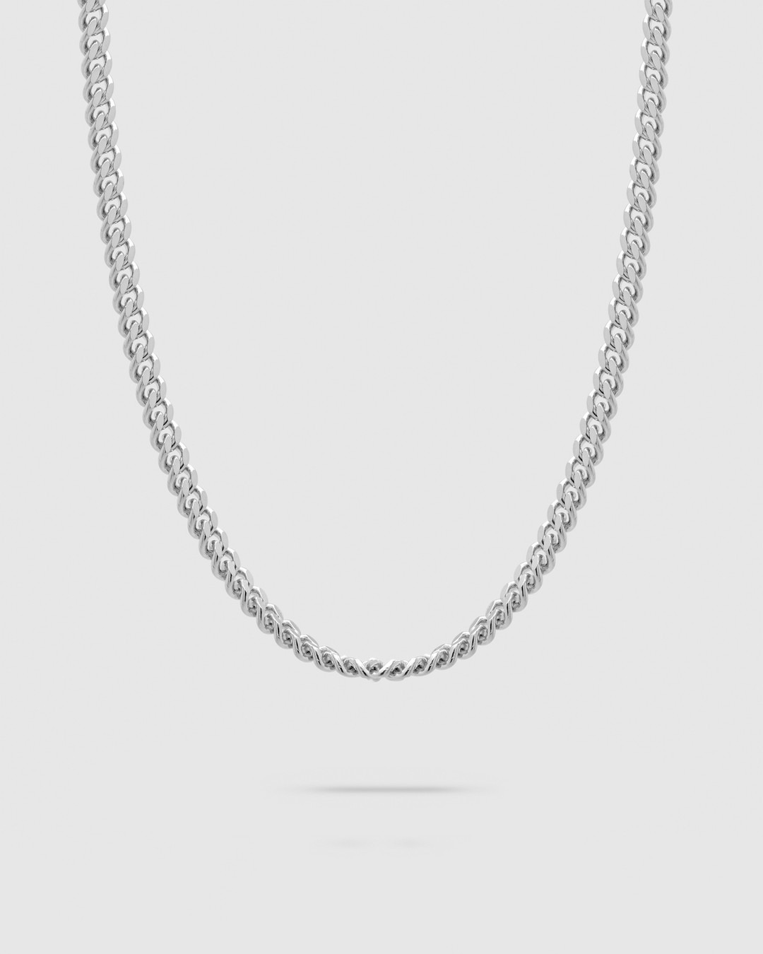 重ね付けにも【Tom Wood】Curb Chain L 24.5inch