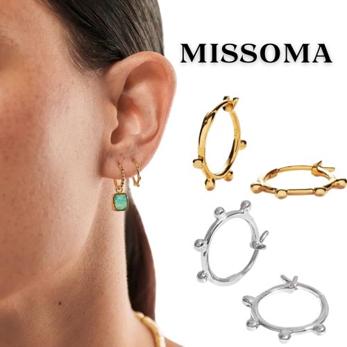 ☆MISSOMA☆LUCY WILLIAMS ヒンジ付き フープピアス