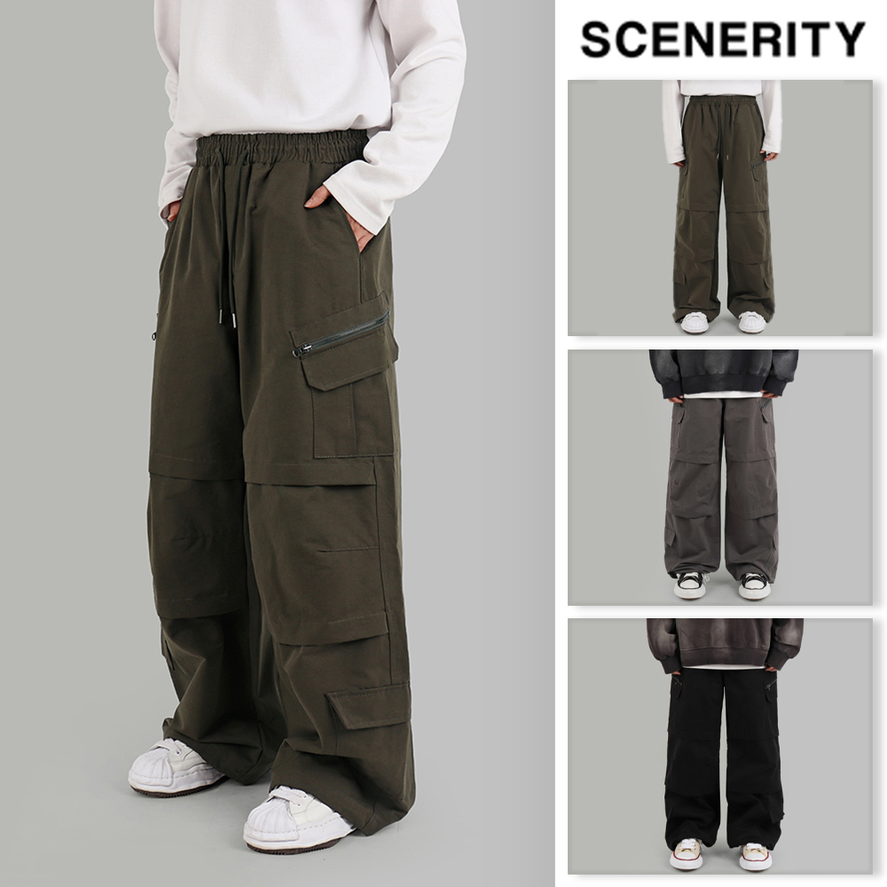 【SCENERITY】Two pocket cargo pants