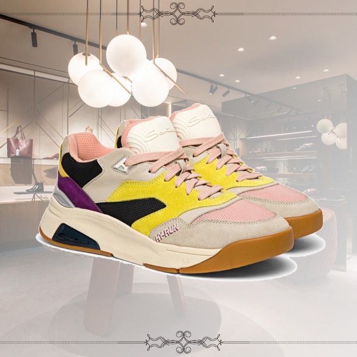 【★完売必至★】Santoni ☆ HY-RUN スニーカー