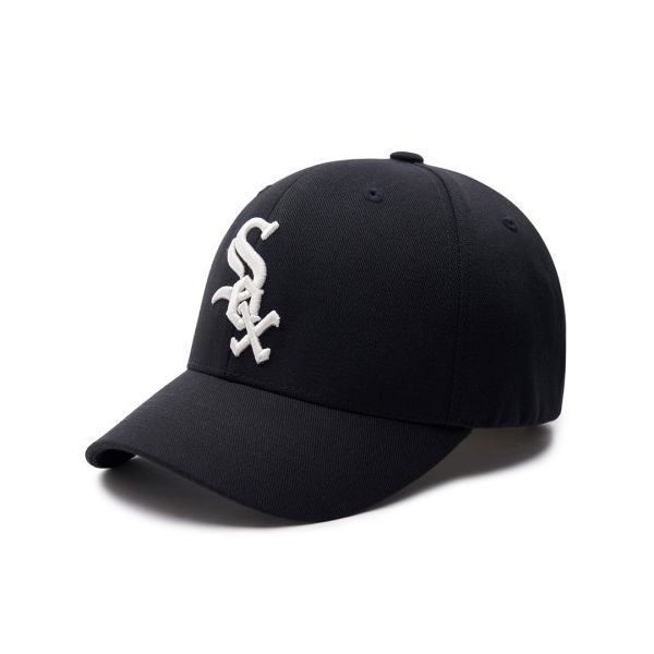 MLB ニューフィット ストラクチャー ボールキャップ CHW (Black)