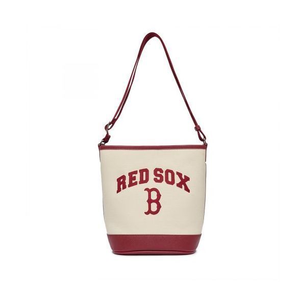 MLB バシティ ベーシック キャンバス バケットバッグ BOS (D.Cre