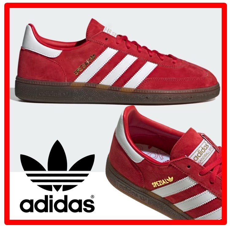 ★【Adidas】★Handball Spezial Scarlet★スニーカー★22-30★