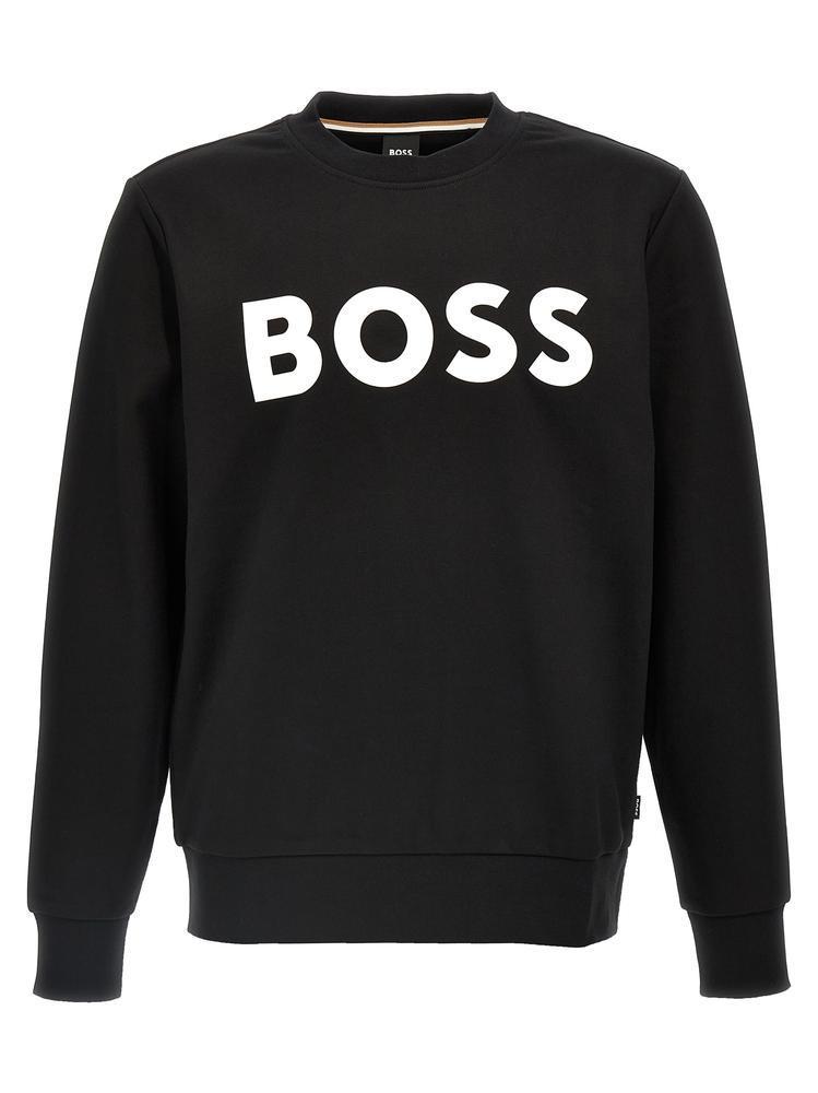 ニューシーズン Hugo Boss ロゴ スウェットトレーナーブラック黒