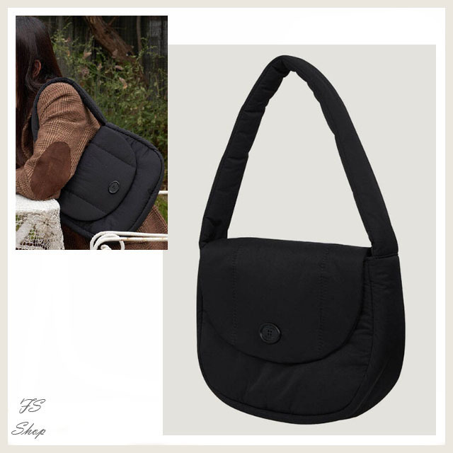 mondemonde|Classic Button Padding Shoulder Bag/正規品/関税込